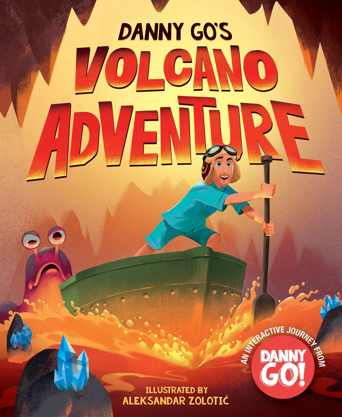 DANNY GOS VOLCANO ADV book cover