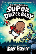 The Adventures of Super Diaper Baby: Color Edition book cover