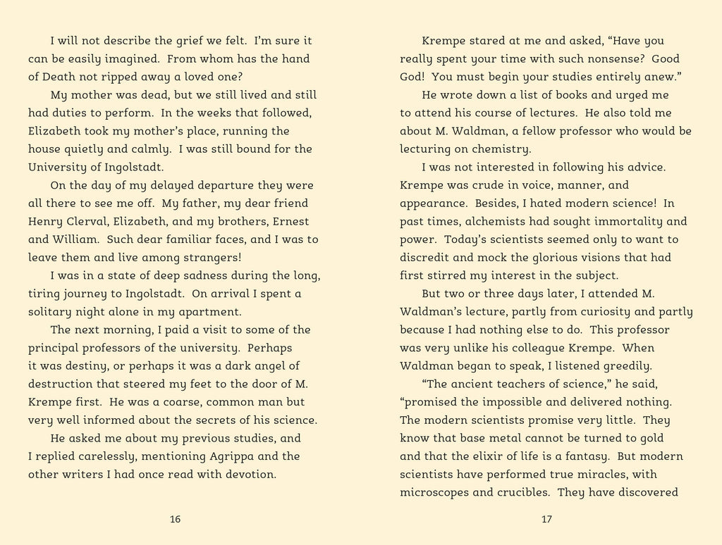 Mary Shelley's Frankenstein Retelling by Tanya Landman