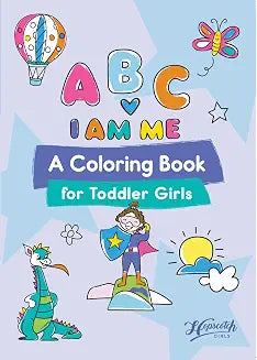 ABC, I Am Me: A Coloring Book for Toddlers