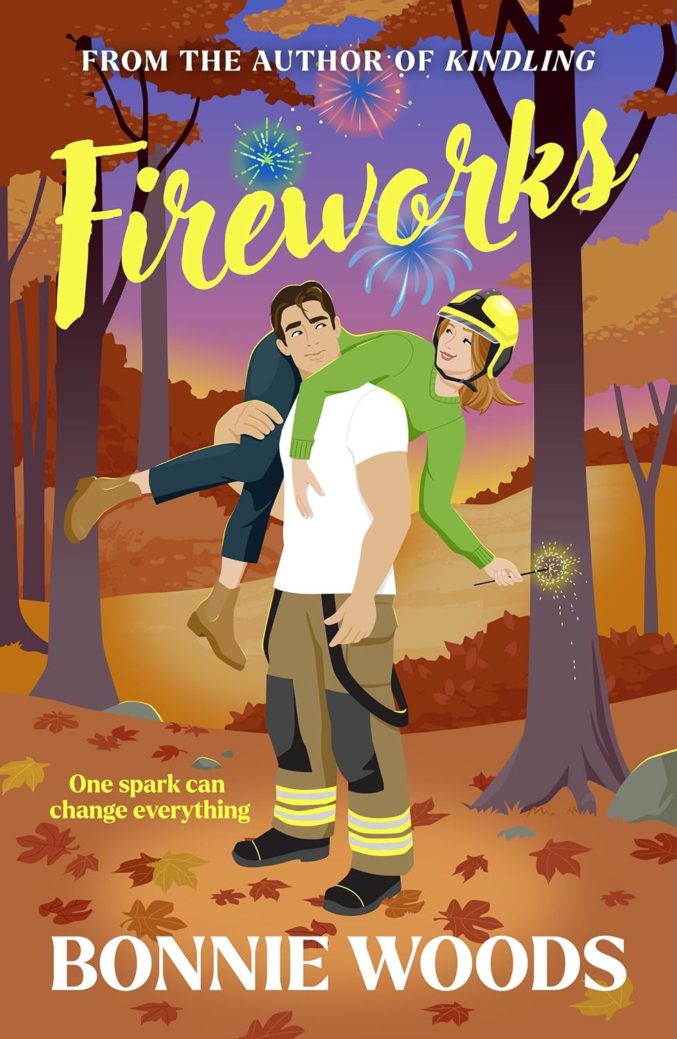Fireworks: A spicy fire fighter romantic comedy set in the Scottish autumn, by a bestselling author (Scottish Spice)
