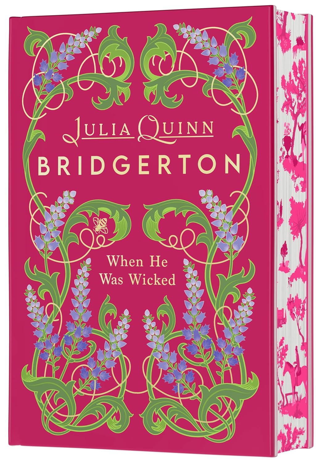 When He Was Wicked Deluxe Collector's Edition: A Special Edition of Francesca's Story Featuring Custom Designed Edges, Beautiful Endpapers, a Ribbon (Bridgerton Book 6)