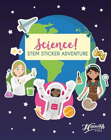 Science STEM Sticker Adventure Book