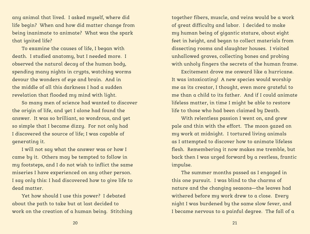 Mary Shelley's Frankenstein Retelling by Tanya Landman