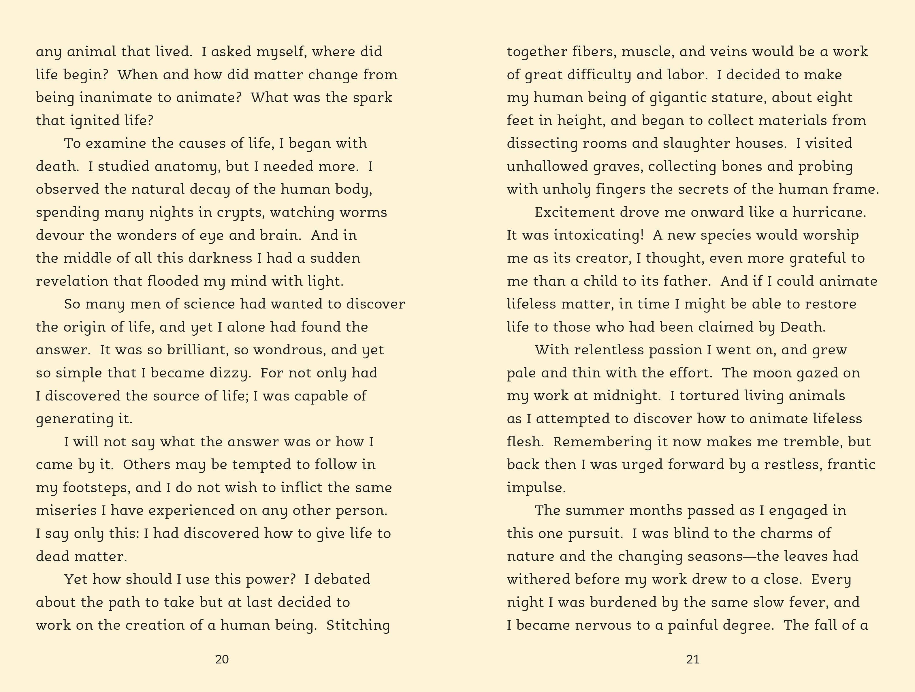 Mary Shelley's Frankenstein Retelling by Tanya Landman